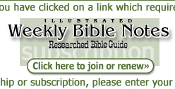 Weekly Bible Notes subsciber